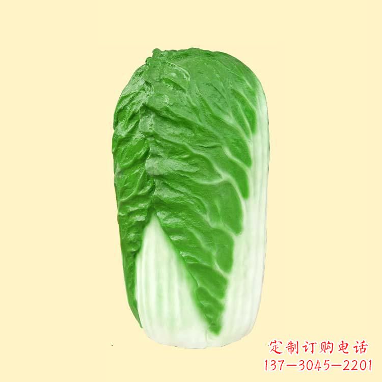 郴州玻璃钢大白菜雕塑