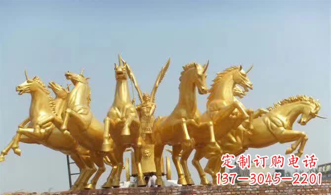郴州阿波罗战车铜雕