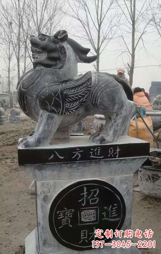 郴州传承财运祥瑞的门墩