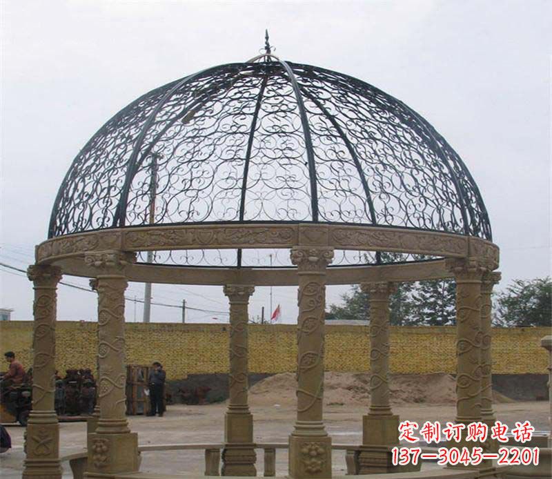 郴州新空间,新定义——“八角凉亭大理石雕塑”