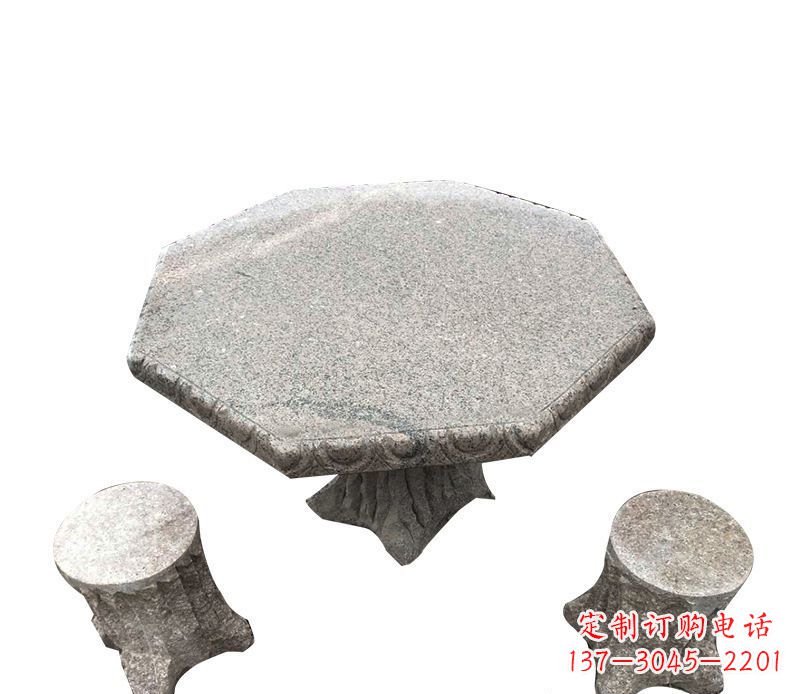 郴州八角石桌凳系列