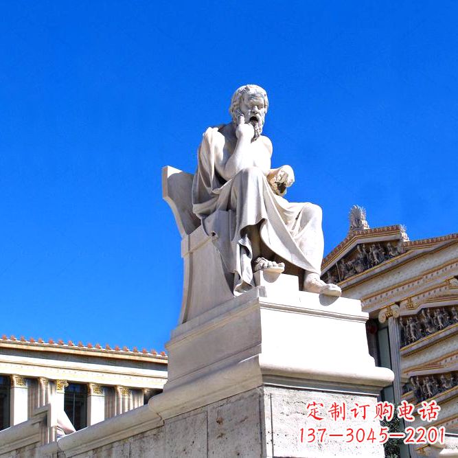 郴州柏拉图大理石景观雕塑——完美融合现代城市文化与古典艺术