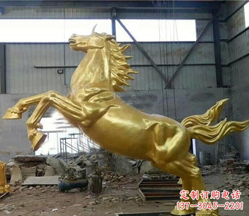 郴州精致马铜雕塑