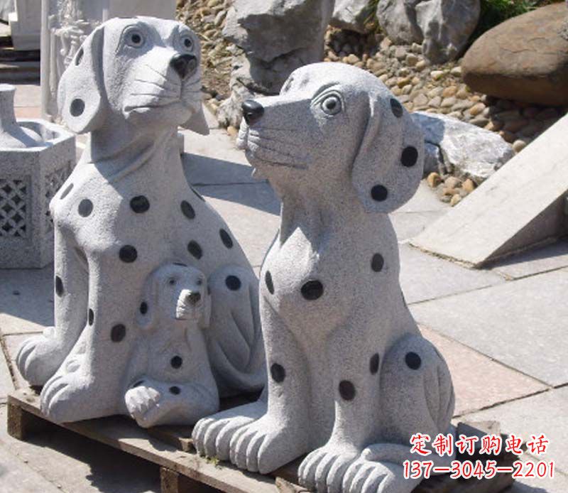 郴州斑点狗石雕
