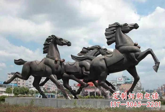 郴州奔跑马雕塑