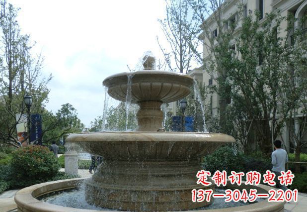 郴州精致喷泉,完美衬托您的别墅景观