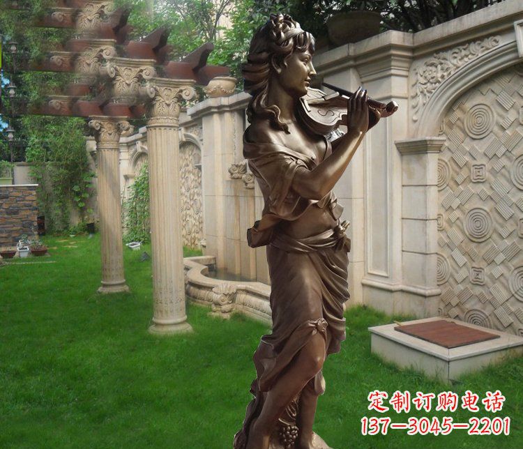 郴州玻璃钢女人雕塑