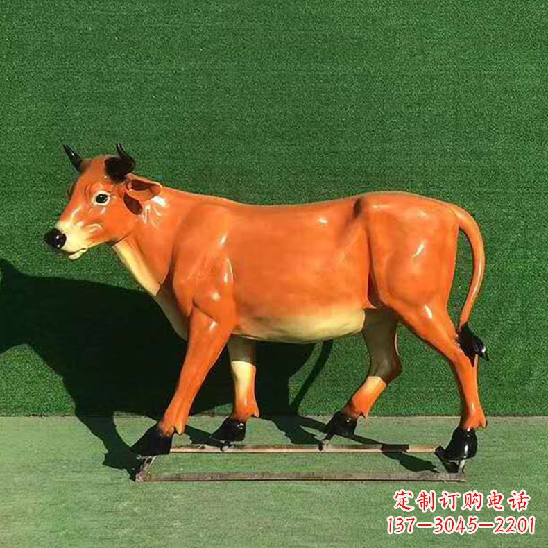 郴州玻璃钢材料制作的动物雕塑