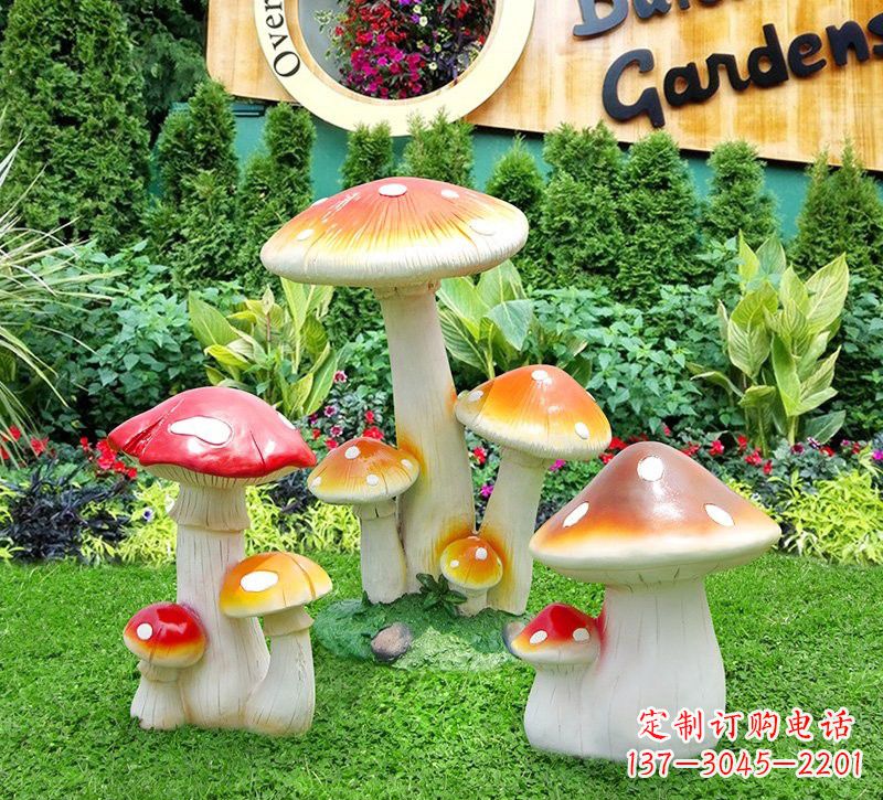 郴州玻璃钢蘑菇雕塑，艺术之美