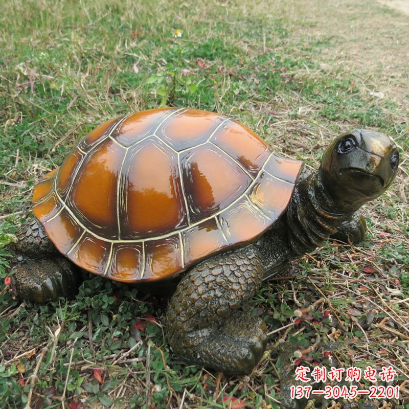 郴州玻璃钢制乌龟雕塑——艺术的精美呈现