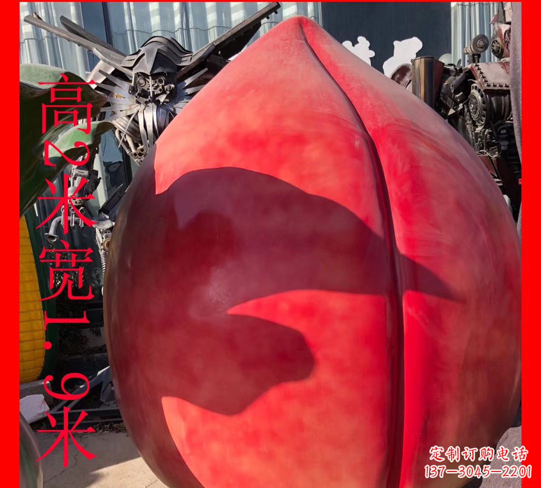 郴州玻璃钢水果雕塑——给你一个美好的景观