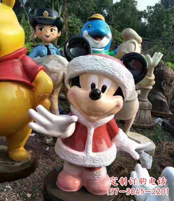 郴州玻璃钢制米老鼠雕塑