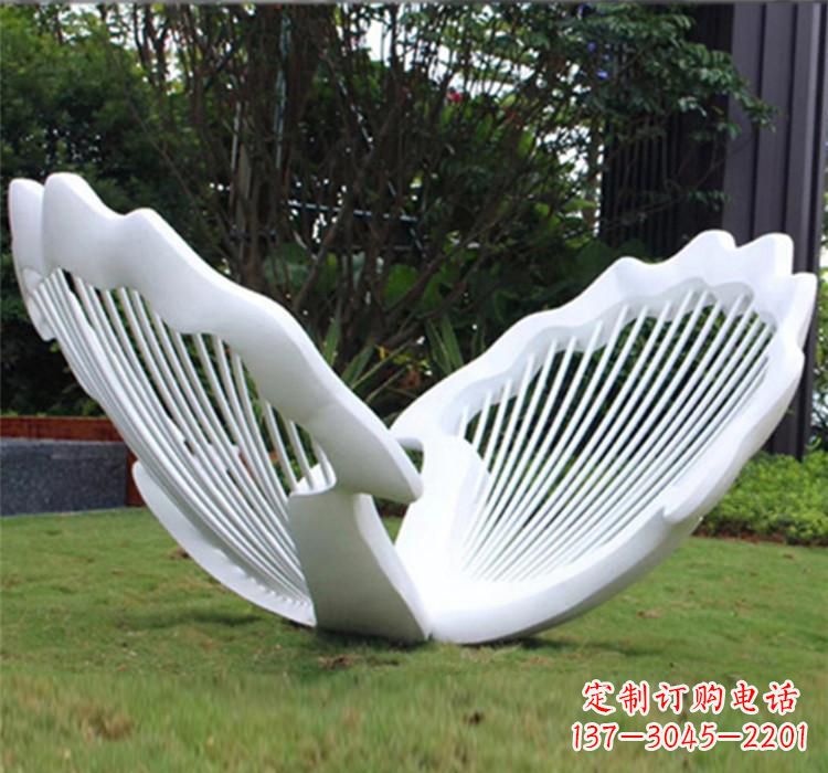 郴州不锈钢贝壳雕塑艺术精品