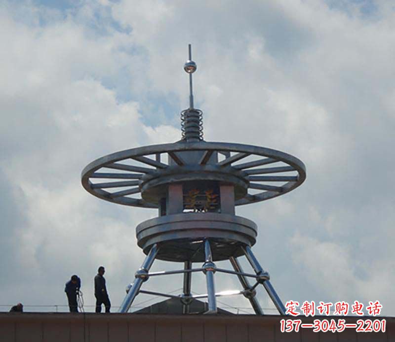 郴州不锈钢避雷针景观雕塑——安全防护与美丽结合