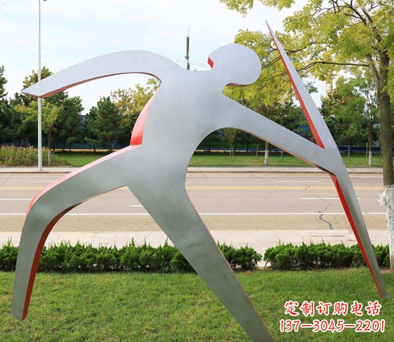 郴州不锈钢标枪雕塑精美的艺术品