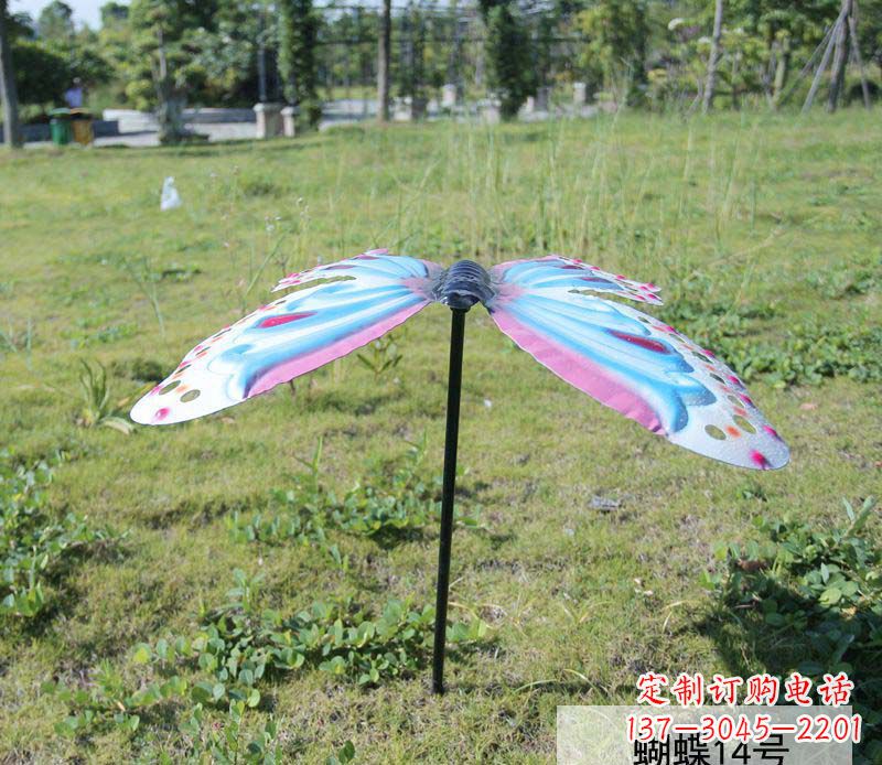 郴州不锈钢彩色蝴蝶雕塑艺术之美