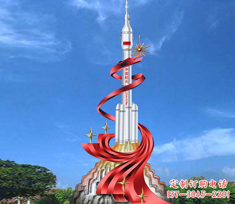 郴州精美不锈钢雕塑嫦娥飞天