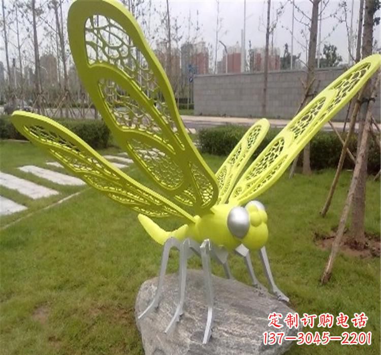 郴州不锈钢蝴蝶深入城市的美丽艺术