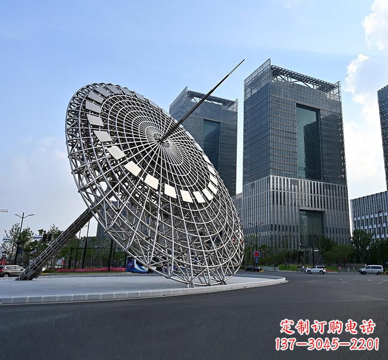 郴州不锈钢城市璀璨的摩天轮雕塑