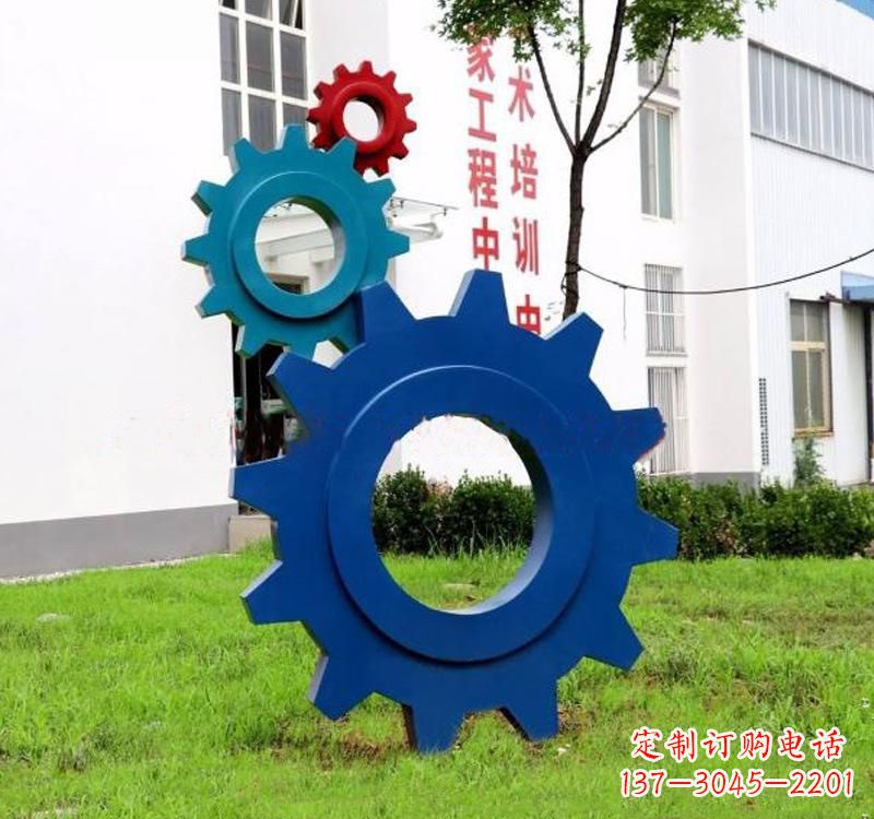 郴州不锈钢齿轮雕塑创新艺术的结晶