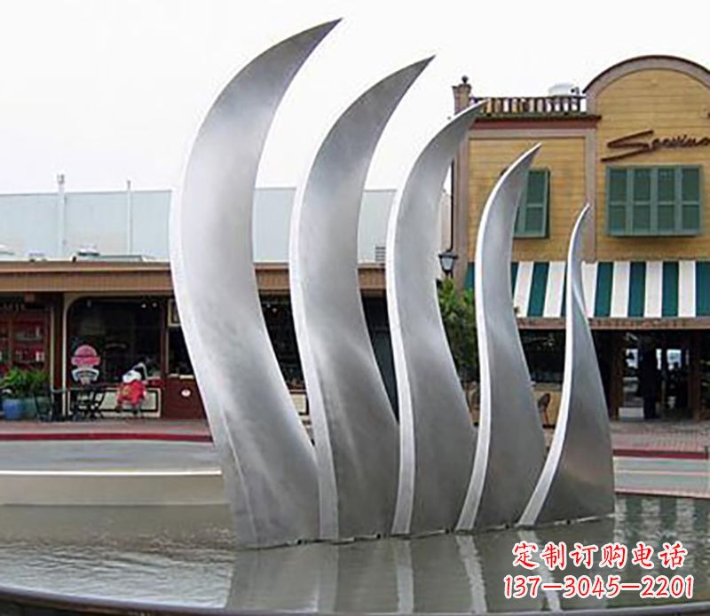 郴州不锈钢翅膀雕塑给空中带来力量与美丽