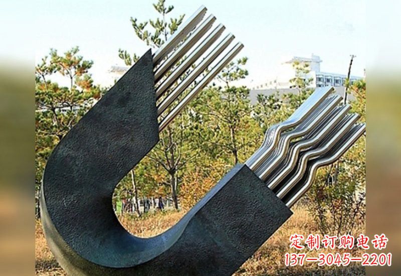 郴州不锈钢磁铁雕塑绚丽多彩的艺术珍品