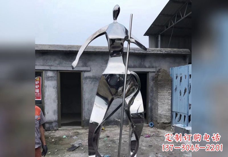 郴州精致的不锈钢大提琴雕塑