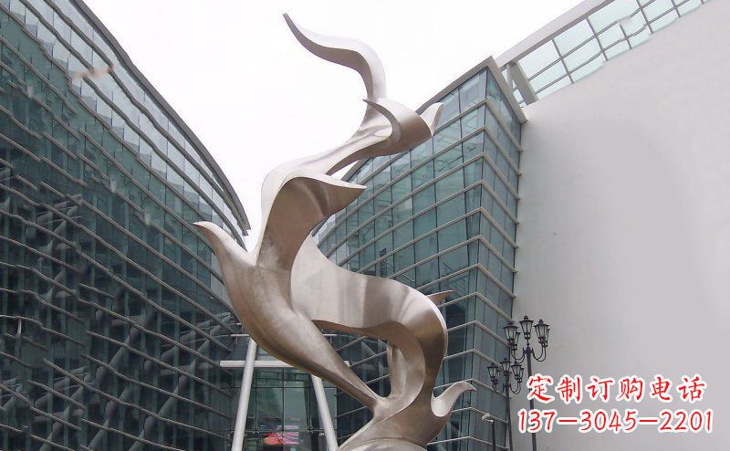 郴州不锈钢大雁雕塑