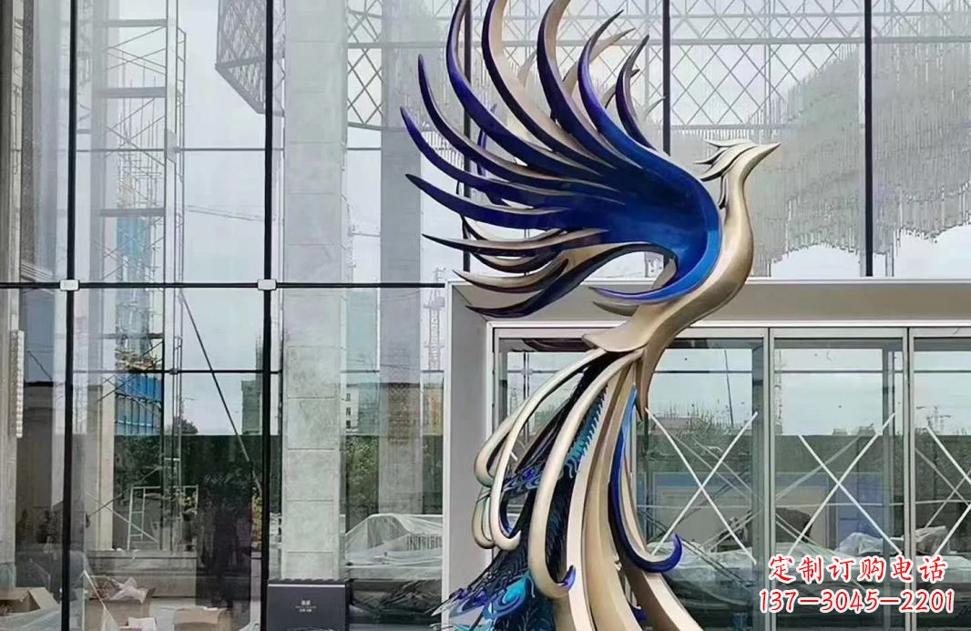 郴州凤凰雕塑不锈钢的艺术之美