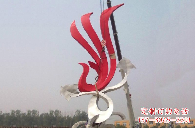 郴州不锈钢凤凰雕塑安装介绍