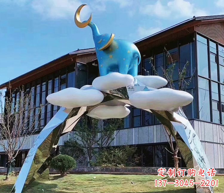 郴州精美不锈钢拱门雕塑