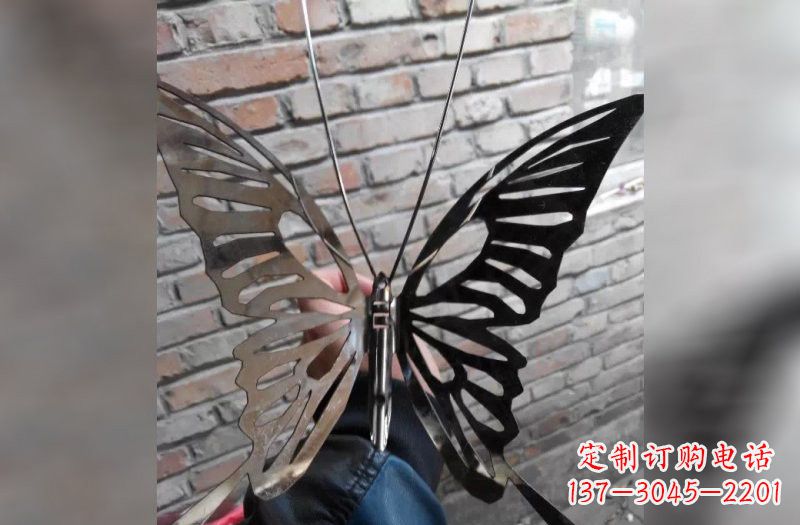 郴州精美不锈钢蝴蝶雕塑