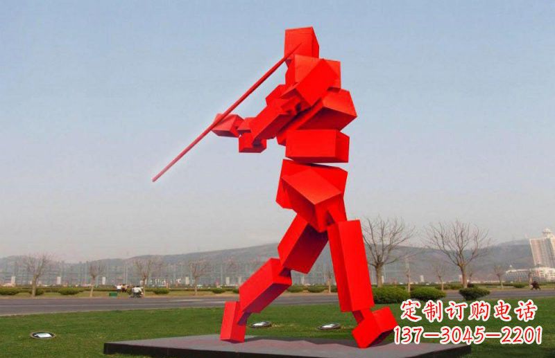 郴州不锈钢标枪雕塑