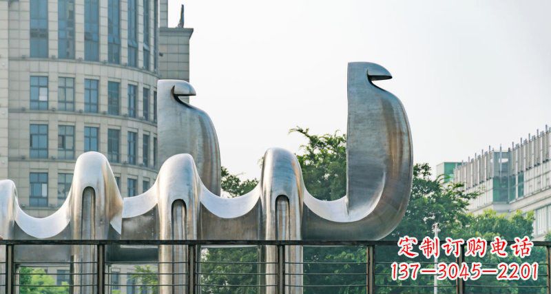 郴州不锈钢骆驼给街边带来美丽