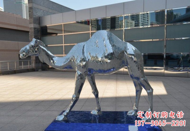 郴州不锈钢骆驼雕塑