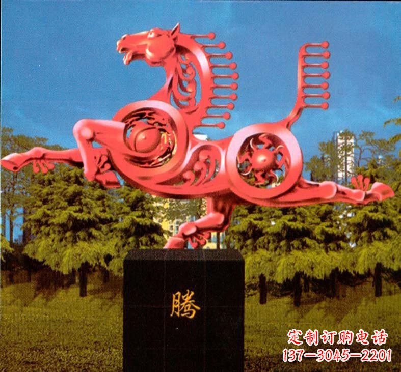 郴州精美不锈钢马雕塑