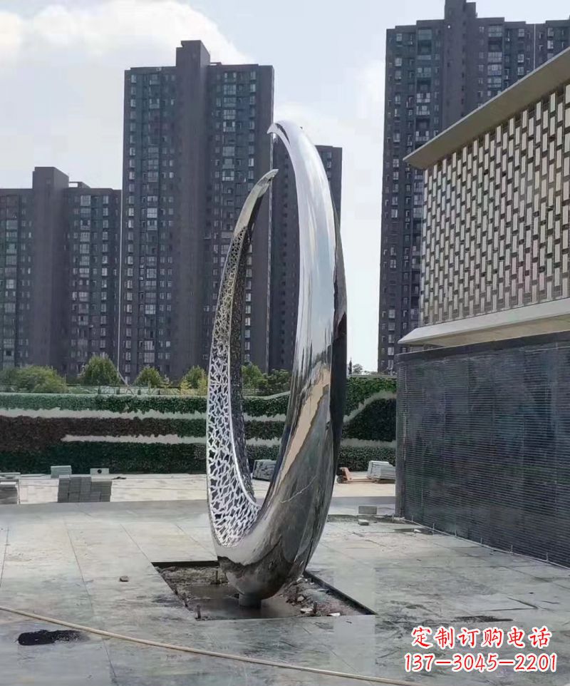 郴州精美不锈钢月亮雕塑