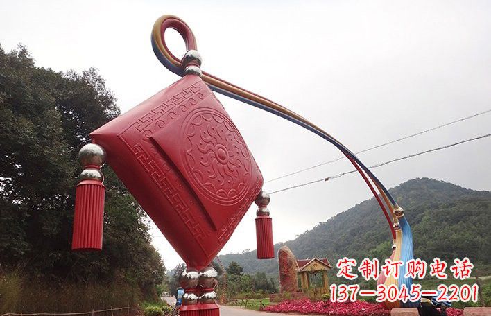 郴州精美不锈钢拱门雕塑