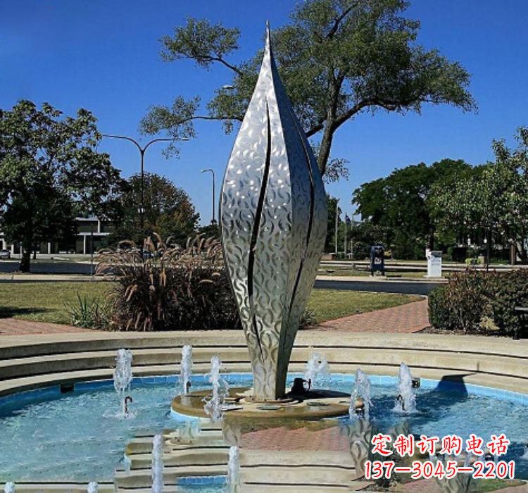 郴州不锈钢创意喷泉雕塑