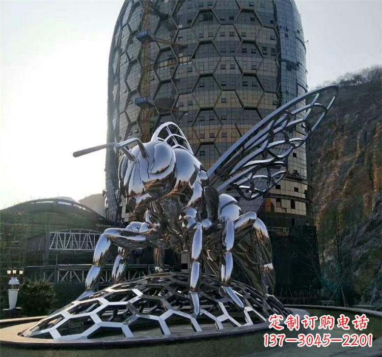 郴州不锈钢的巨型蚂蚁雕塑