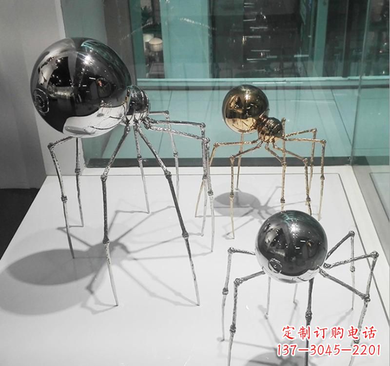 郴州不锈钢蜘蛛侠雕塑