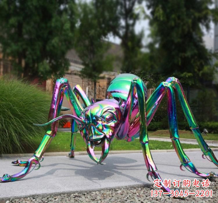 郴州不锈钢蚂蚁雕塑精致的艺术作品
