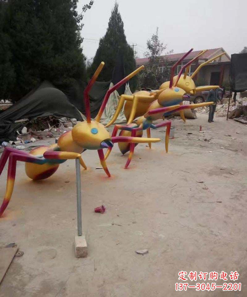 郴州精美的不锈钢蚂蚁雕塑