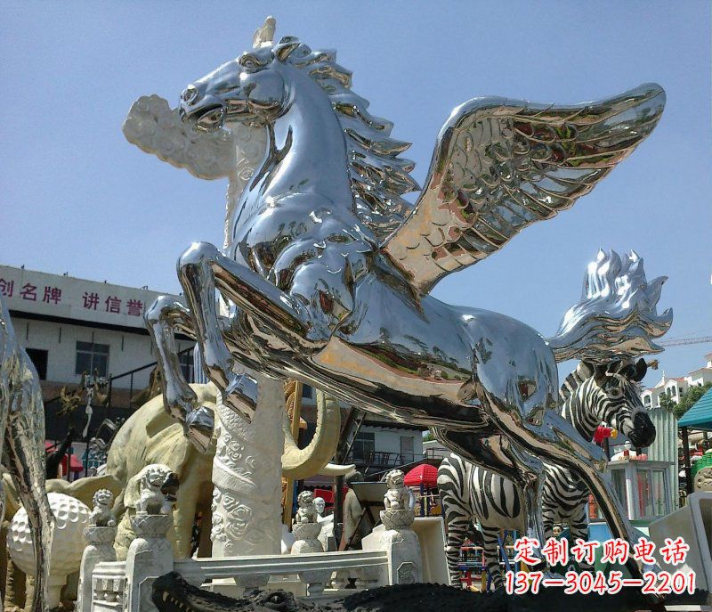 郴州不锈钢飞马雕塑——一座令人惊叹的艺术品