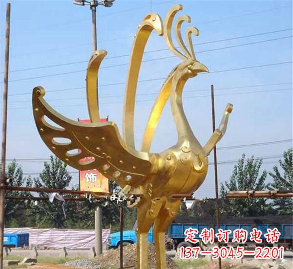 郴州不锈钢凤凰雕塑的魅力