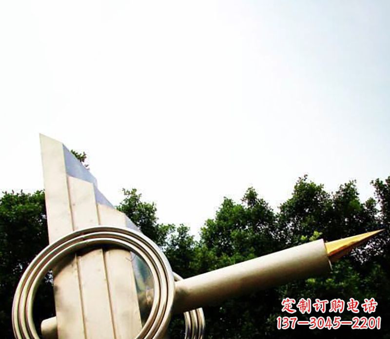 郴州不锈钢钢笔雕塑把简单的钢笔变成艺术品