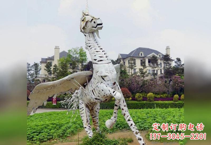 郴州不锈钢独角兽雕塑