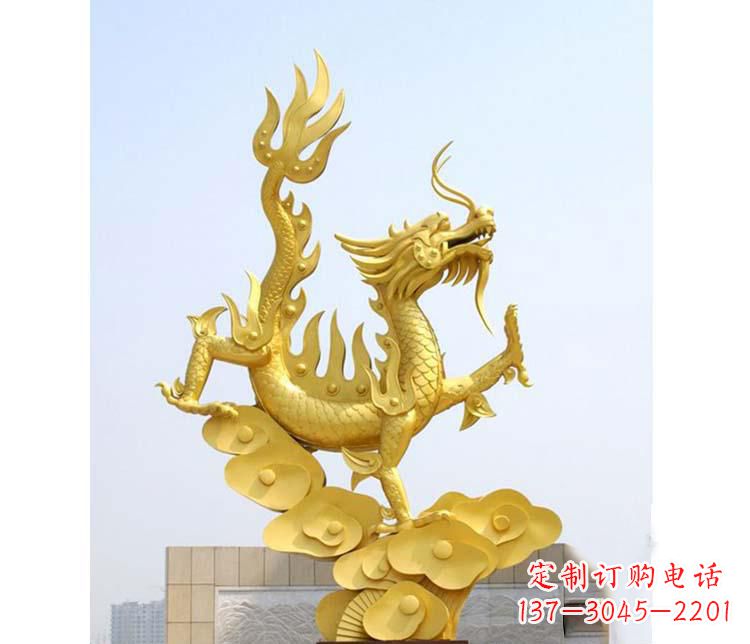 郴州不锈钢虎跃雕塑——传承英雄气概
