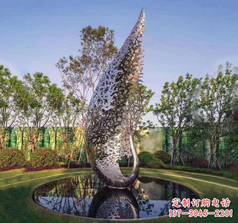 郴州不锈钢凤凰雕塑精美绝伦