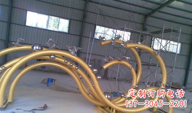 郴州海鸥景观以不锈钢雕塑点亮海岸
